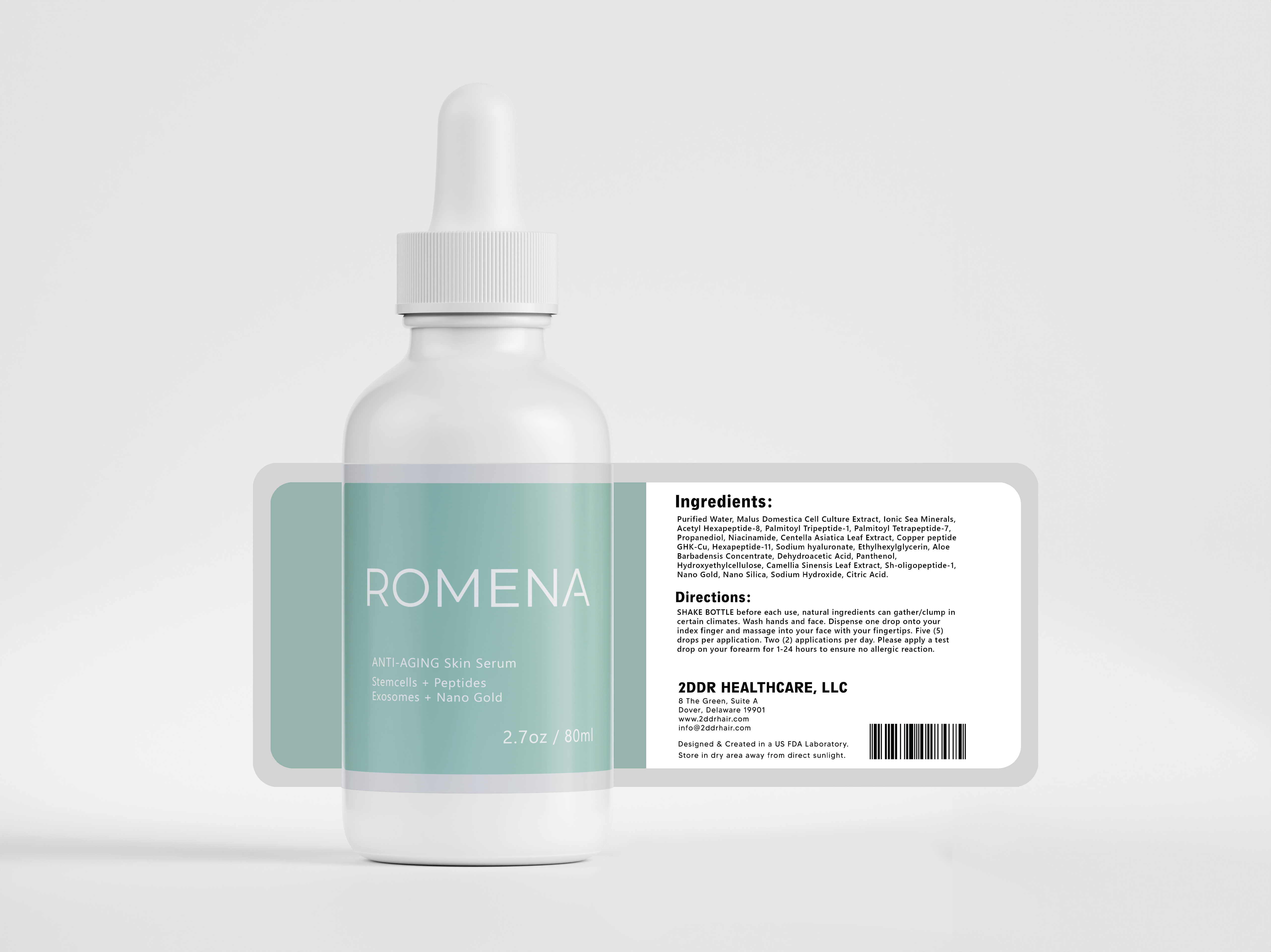 Romena | The Anti-Aging Serum | 3 Month Supply | Free US Shipping